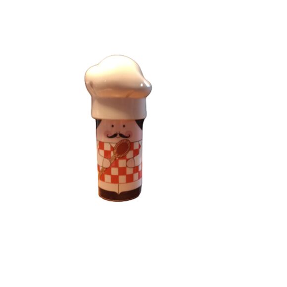 Retro Vintage BBQ Chief Salt & Pepper Shaker - Picture 1 of 9